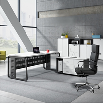 Table Boss Beijing Office Furniture Brief Modern Plate Grand Class Desk Manager Table Manager Table Owner Desk Chair