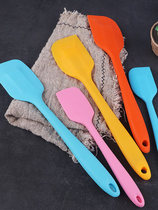 Cake Mold Biscuit Baking Tool High Temperature Resistant Integrated Silicone Scraper Cream Scraper Small size