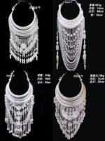 New Miao and Dai ethnic minority headdress characteristic handmade silver jewelry collar performance accessories silver jewelry genuine free shipping