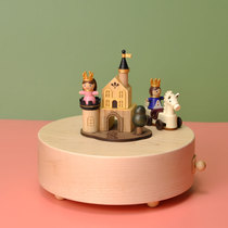 Jeanancard Music Box Prince Princess wooded eight-tone box girlfriends girlfriend Girls Day wedding Valentines Day