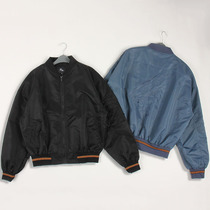 Large version of high-end nylon baseball clothing casual jacket fashion trend loose coat large size womens mens clothing