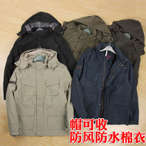 Cattle goods came the original 1499 yuan windproof waterproof tooling cotton clothes cotton clothes large size casual jacket coat mens clothing