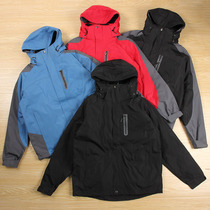 This more professional detachable liner two-piece outdoor suit warm and windproof waterproof casual Sports mens clothing