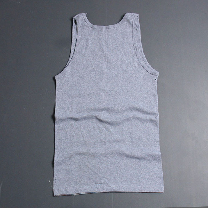 Cotton đàn hồi cao của nam giới mồ hôi vest Slim thể dục mùa hè thể thao giản dị cơ bắp của nam giới làm việc áo sơ mi