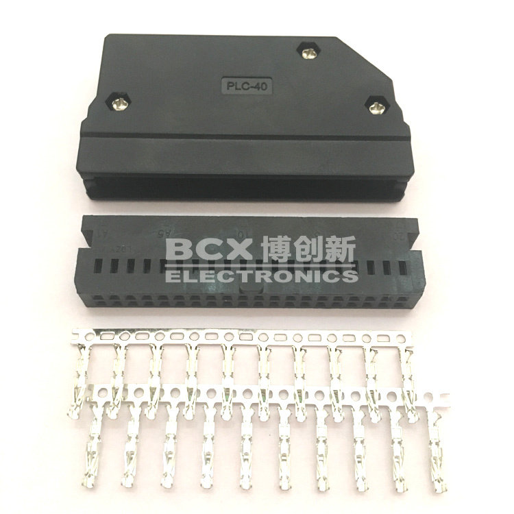 40P connector MIL connector Data line 40-core PLC connector connector PLC-40P 40-core plug