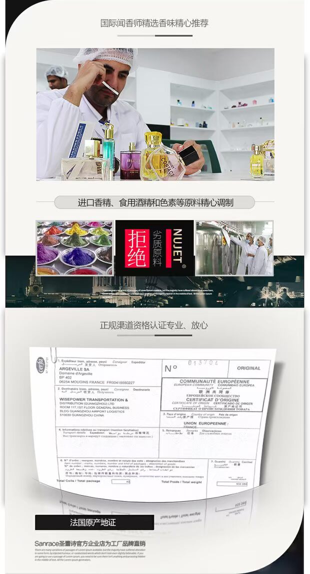 Mẫu ống nước hoa mẫu thử quà tặng lady xịt tươi và kéo dài mẫu sinh viên 6 chai mới liệt kê - Nước hoa nước hoa louis vuitton