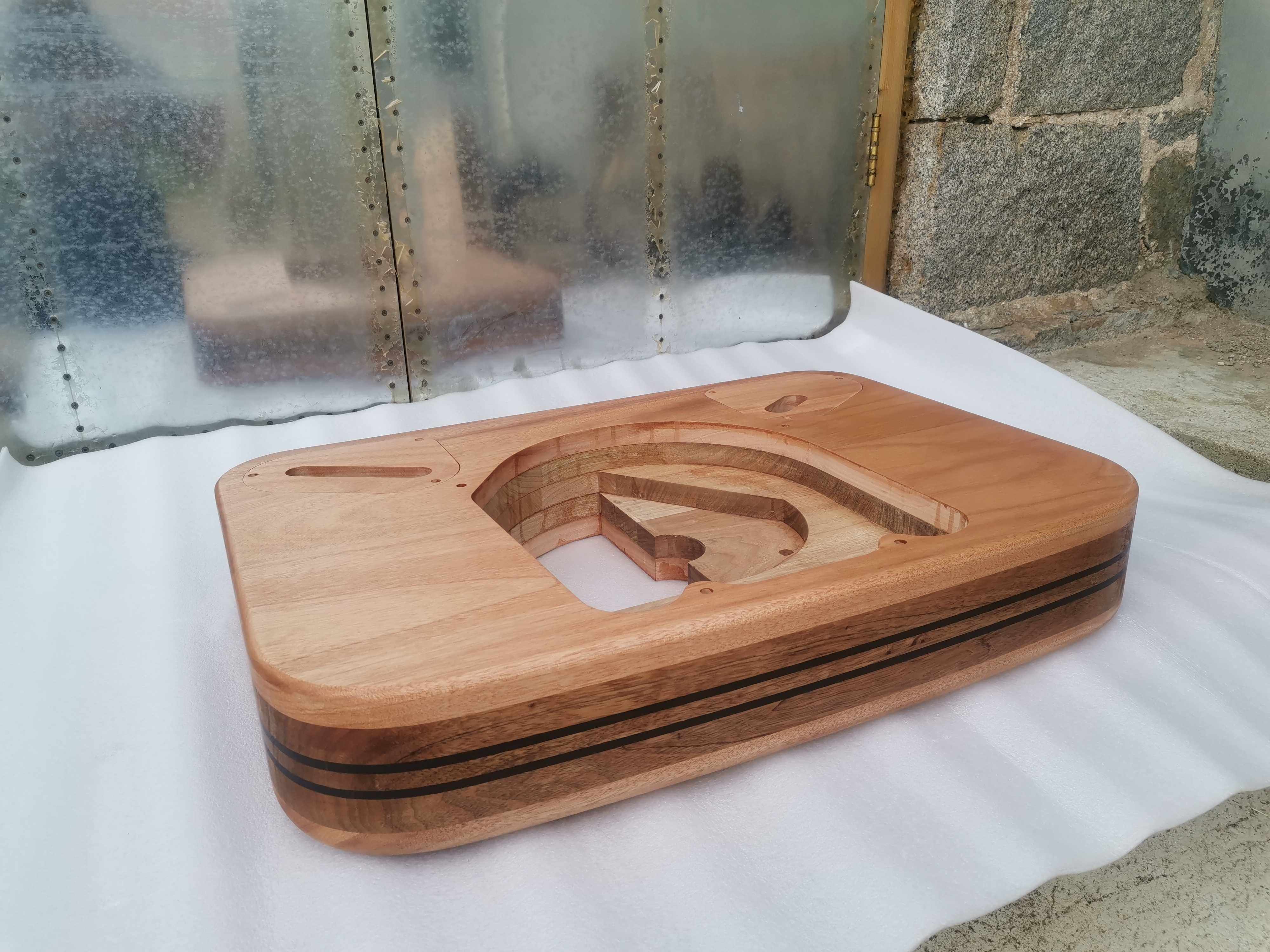 Gerrard 301(Garrard 301) vinyl LP solid wood base 9-12 inch double swing arm universal base