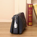 Сумка с петлей на руку, маленькая сумка клатч, из натуральной кожи, премиум класс