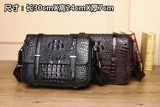 Высококачественный вместительный и большой череп для отдыха, сумка на одно плечо, Таиланд, крокодил