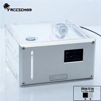 FREEZEMOD computer water cooling intelligent water tank double CD driver bit table type GQSX-Y2S traffic flow velocity temperature