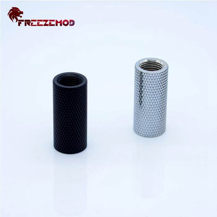 FREEZEMOD computer water cooling joint 40mm internal thread HYCZT-B40 extends straight butt 20% Double pass