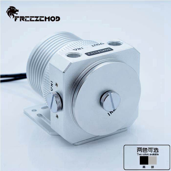 Computer water cooling D5 water pump maglev water pump PU-JTD5 with full metal pump cover armor PWM temperature-controlled 1100L