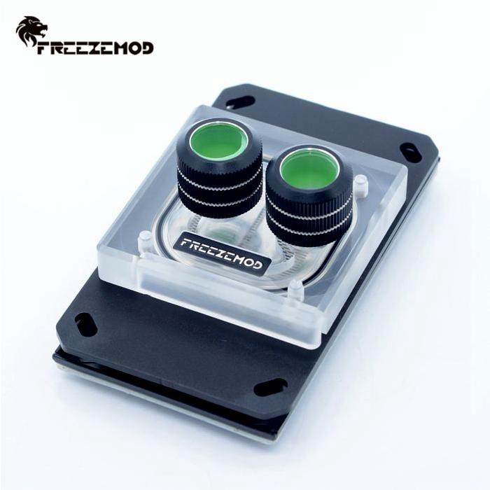 FREEZEMOD Computer Water-cooled CPU Water-cooled head 0 5 channels AMD-PM3D JET AMD Support AM4 AURA