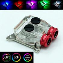 FREEZE VGA-TMC graphics card core water cooling head support 53-62 holes distance RGB full colour remote control AURA