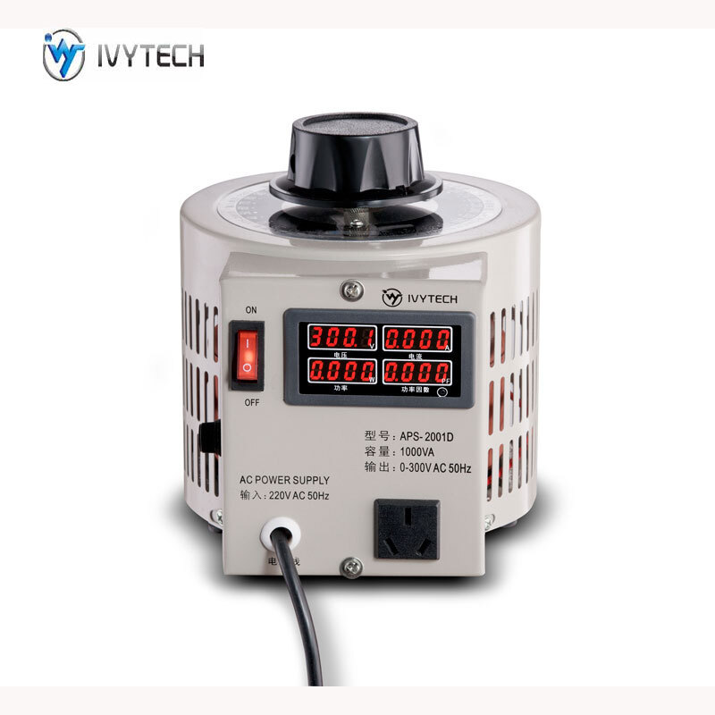 IV Ayviteco digital display voltage regulator AC power IV-100 IV-100 APS-1001D 2001D 2001D power meter