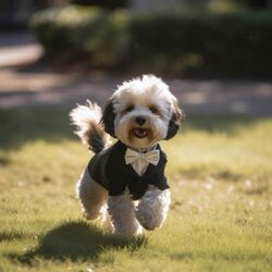 Dog Wedding Dress, Summer Suit, Anti-Shedding Pet Wedding Ceremony, Dog Groom and Bride Attire