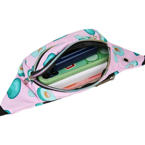 Вместительная и большая водоотталкивающая универсальная износостойкая поясная сумка подходит для мужчин и женщин, спортивный мобильный телефон, бумажник