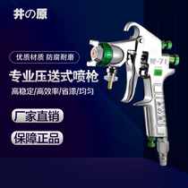 Ihara W-71 pressure-feed car paint spray gun pneumatic high atomization spray gun furniture diaphragm pump spray gun