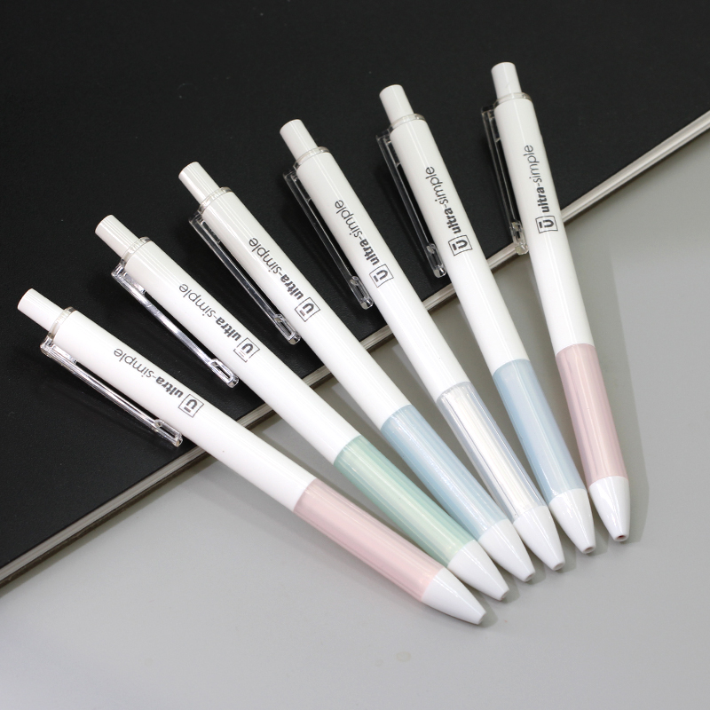 Morning light eugenism pen H2601 hollow jacket with soft grip and signature pen 0 5 pen