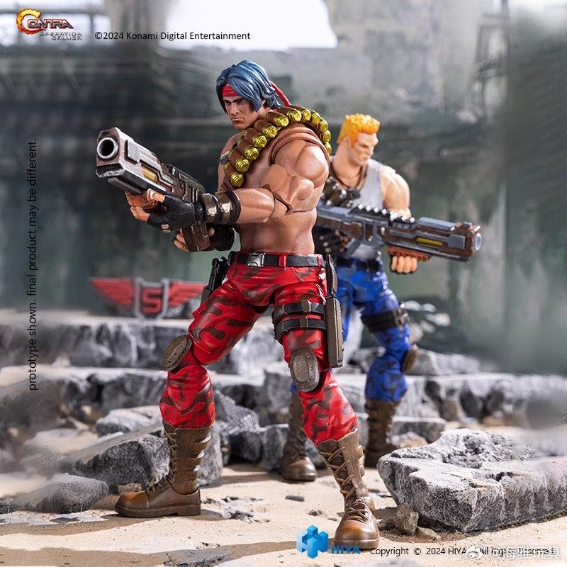 In Stock Hiya Contra Operation Galuga 1/12 Action Figure 6443