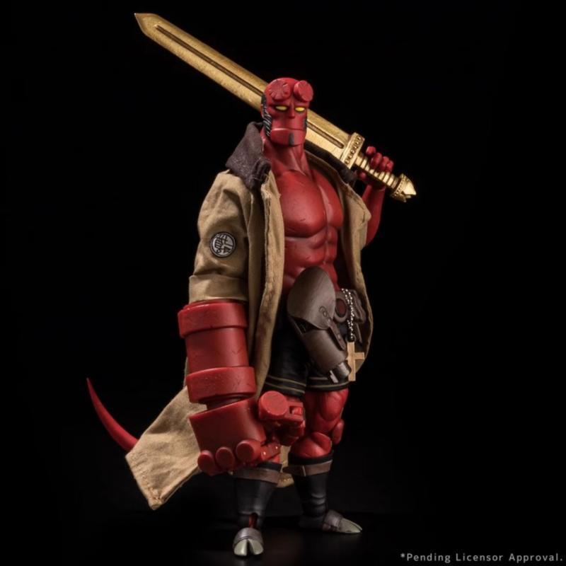 [in Stock] Qianzhi Lian 1000Toys 1/12 Hellboy 30Th Anniversary Edition Action Figure