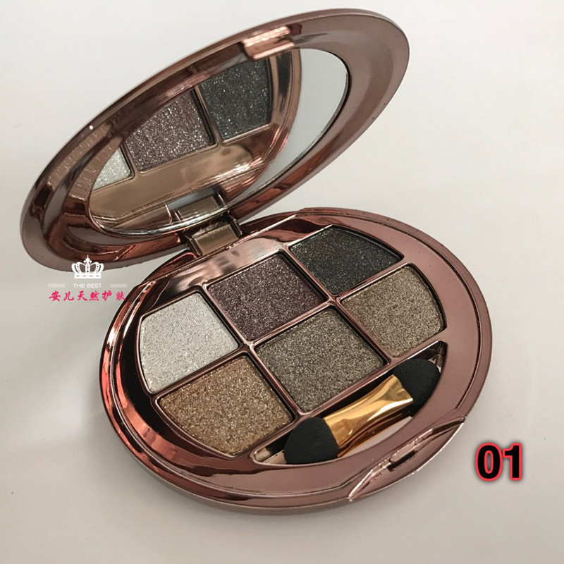 Chính hãng Vini Gấu 6 Màu Kim Cương Ngọc Trai Sáng Bóng Eyeshadow Trái Đất Smokey Trang Điểm Bí Ngô Màu Rượu Vang Đỏ Bóng Mắt phấn mắt tốt
