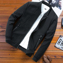 Fugui Bird Jacket Mens Spring 2021 New Korean Fat Plus Size Fat Spring and Autumn Jacket Trench Baseball Clothing