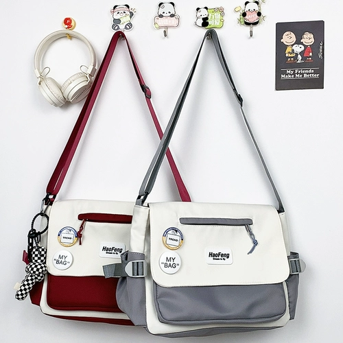 Брендовая японская трендовая сумка через плечо подходит для мужчин и женщин