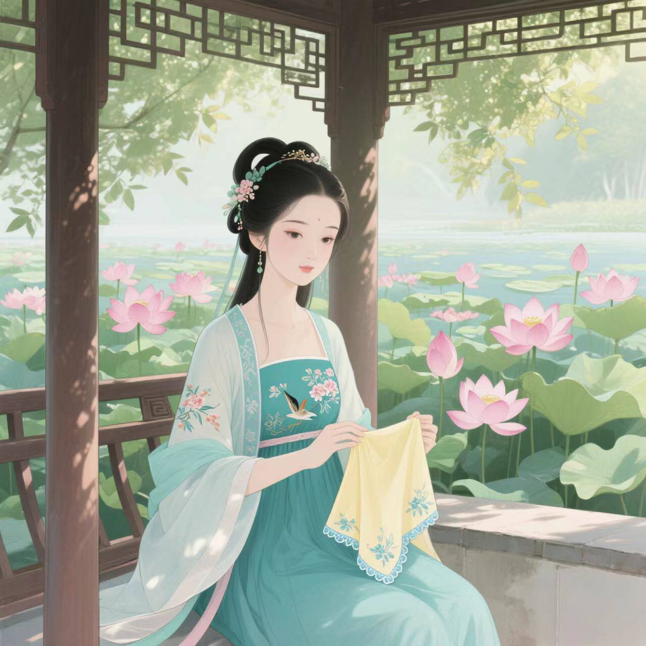 美丽手帕