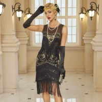 1920 -е годы Flaper Girl Fancy Dress Grat Gatsby Party Costumes