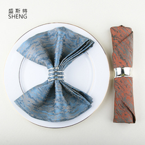 European high-end mouth cloth Western restaurant club party napkin hotel cup cloth hotel special mouth cloth napkin cloth