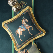 Upscale American light extravaganza Horse Pillow Close To Pillow Hotel Decent Board Room Home Living Room Sofa Bed Head Flow Sumpback