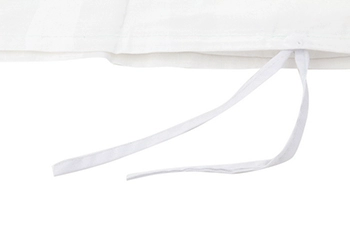 Покрывало, простыня, пододеяльник, наволочка, белый комплект, 3 предмета