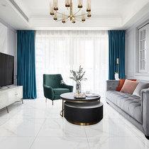 Lai Shu all-ceramic fish maw white body marble tile guest restaurant jazz white floor tile kitchen bathroom wall tile