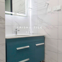 Uncle Nordic modern jazz white soft light tile guest dining room floor tile bedroom floor tile kitchen bathroom wall tile