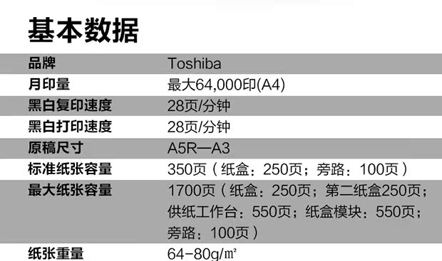 Máy photocopy kỹ thuật số Toshiba 2809A màu đen và trắng nguyên bản Toshiba DP2809A - Máy photocopy đa chức năng