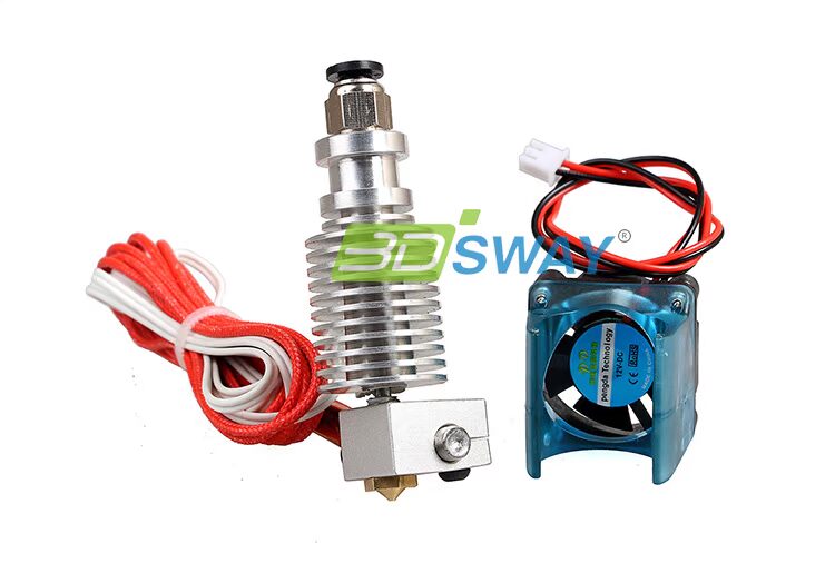 Sandy Thinking Máy in 3D E3D V6 Bộ đầu in Bộ dụng cụ phun nước Đầu phun phụ kiện e3d Remote 0.4 - Phụ kiện máy in 	linh kiện máy in samsung