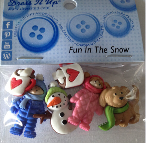 dress it up mobile phone shell decorative buckle snowman doll button US import style buckle bt8312