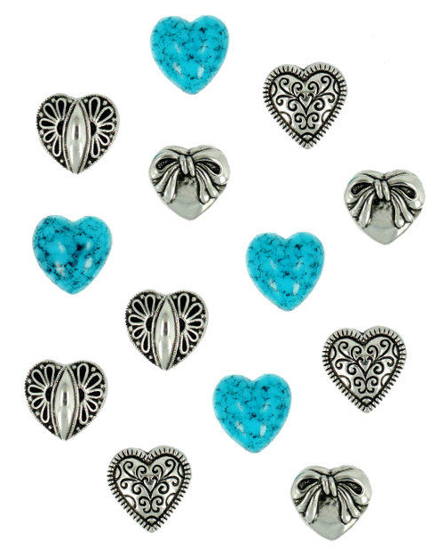 American Dress It Up Imported Styling Buttonheart Shaped Mobile Phone Protective Shell Toy Buttons BT181