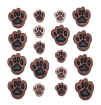 dress IT up phone case decoration cute feet button American shape button button BT1841