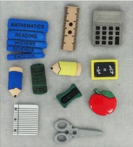 Handmade diy accessories mobile phone case decorative button stationery scissors button American shape buckle BT324