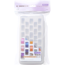Elegant hand sewing tools 28 grid plastic bobbin box household sewing machine general BB-28-N