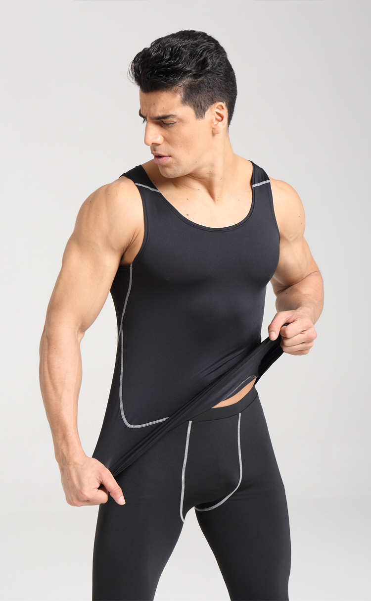 Vêtement fitness homme 1001+1006 en nylon - Ref 608844 Image 16