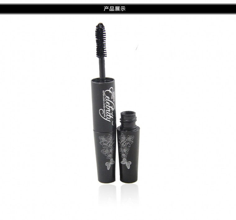Thái chính hãng Mistine4D đôi mascara lông mi tăng trưởng chất lỏng uốn dài không thấm nước dày chống lem maybelline hyper curl