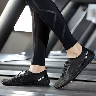 Fitness shoes Men's and women's gym indoor training yoga soft-soled skipping sports shoes Swimming deadlift squat shoes