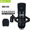 5-48V condenser microphone suitable for computer 5.1 built-in sound card 7.1 live broadcast equipment karaoke anchor microphone
