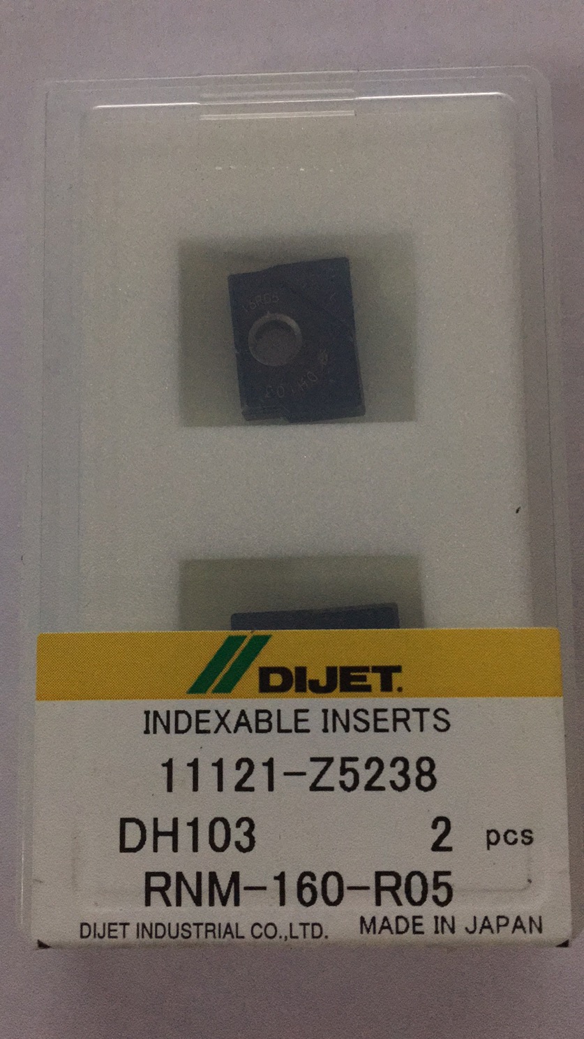 Daijie RNM-160-R05 JC8015 DH103 round nose knife mirror fillet milling blade hardened and thickened