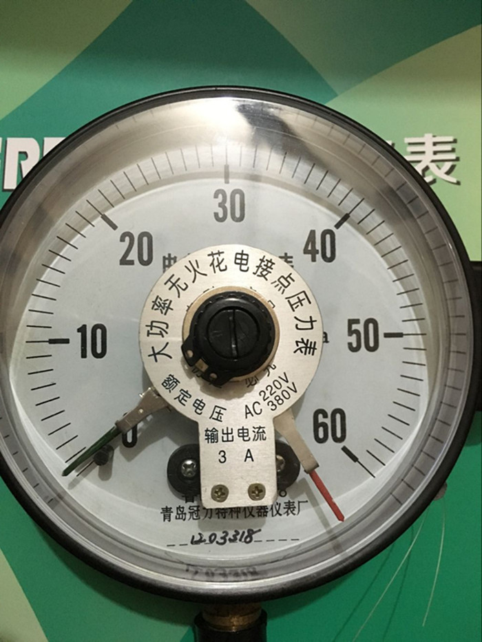 YX150DW high power sparkless electric connection pressure meter 11 62 5 MPA Qingdao crown