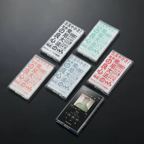 Sony, окрашенный прозрачный защитный чехол