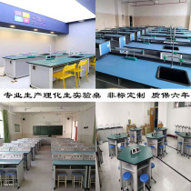 Student science physics experiment table Junior high school biology experiment table Primary and secondary chemistry Physics and chemistry laboratory table